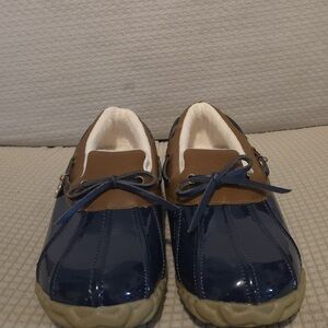 Sporto Brown and Navy Boots